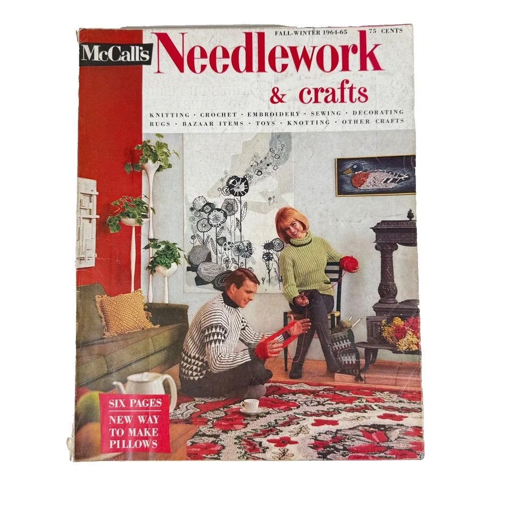 McCall's Needlework & Crafts, Fall-Winter 1964-65 Vintage magazine